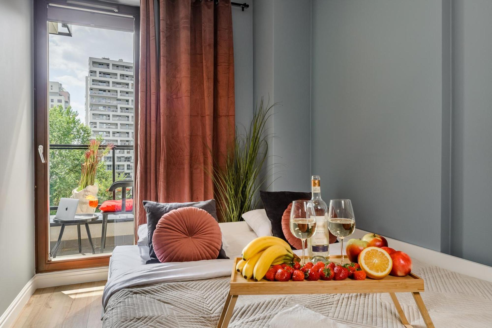 Lumina 3-Room Apart With Parking, Balcony วอร์ซอ ภายนอก รูปภาพ